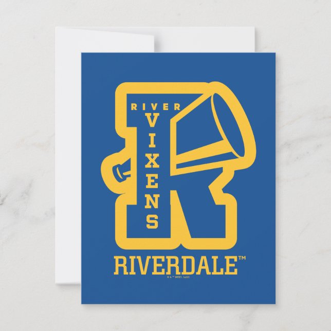 River Vixens Letterman Card (Front)