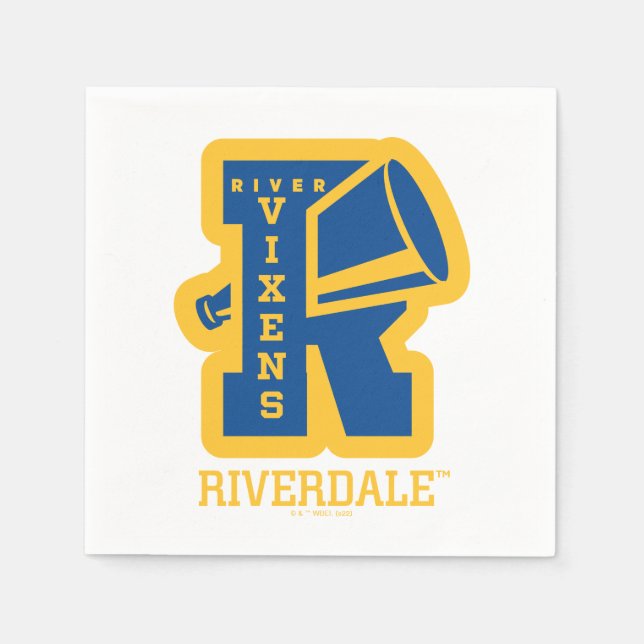 River Vixens Letterman Napkin (Front)