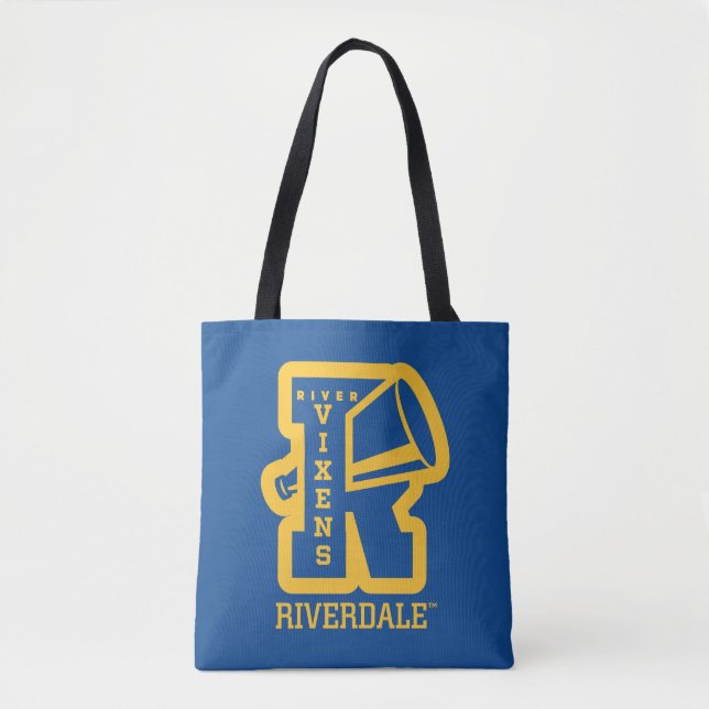 River Vixens Letterman Tote Bag (Front)