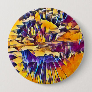 RIVER WATER 10 CM ROUND BADGE