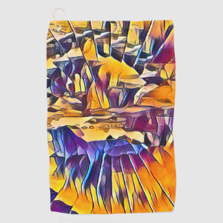 RIVER WATER  GOLF TOWEL