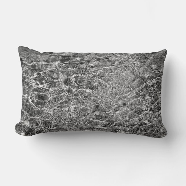 River Water Ripples Lumbar Cushion (Front)
