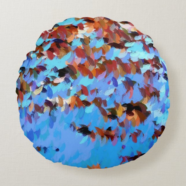 RIVER WATER   THROW PILLOW (Front)