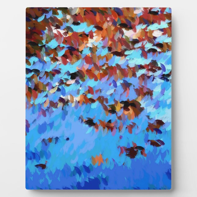 RIVER WATER TREE REFLECTIONS    PLAQUE (Front)