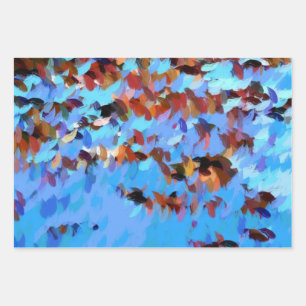 RIVER WATER   WRAPPING PAPER SHEET