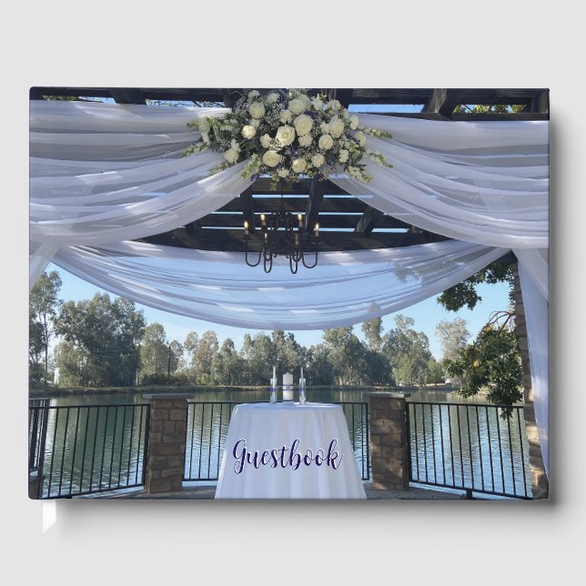 River Wedding  Guest Book (Front)