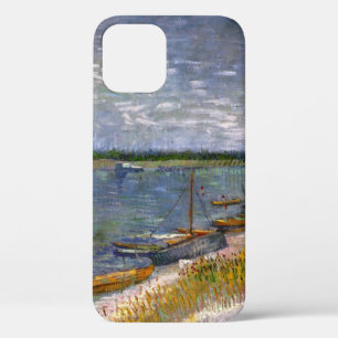 River with Rowing Boats by Vincent van Gogh iPhone 12 Case