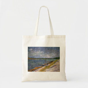 River with Rowing Boats by Vincent van Gogh Tote Bag