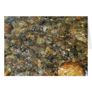 River-Worn Pebbles Brown and Grey Natural Abstract