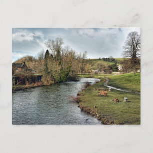 River Wye at Bakewell Postcard