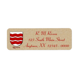 Rivera Heraldic Shield