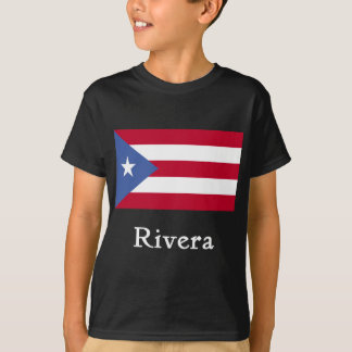 Rivera Puerto Rican Flag T-Shirt