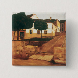 Rivera’s “Street in Avila” button