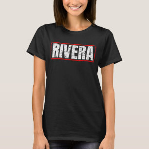 Rivera Surname Mexican & Hispanic American Chicano T-Shirt