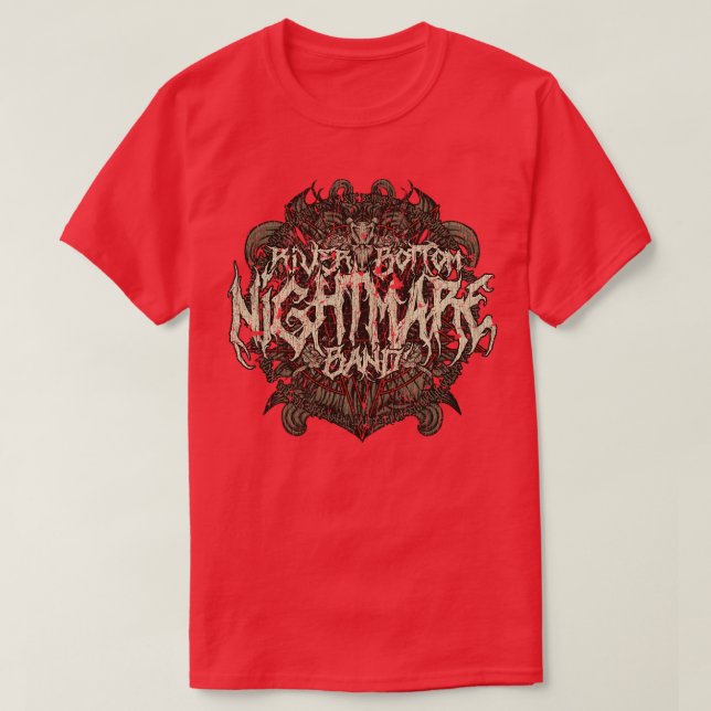 Riverbottom Nightmare Band T-Shirt (Design Front)