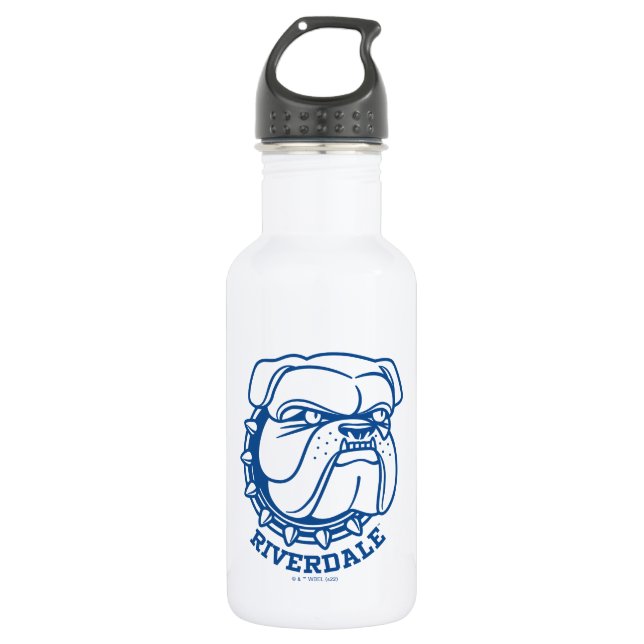 Riverdale Bulldog Head 532 Ml Water Bottle (Front)