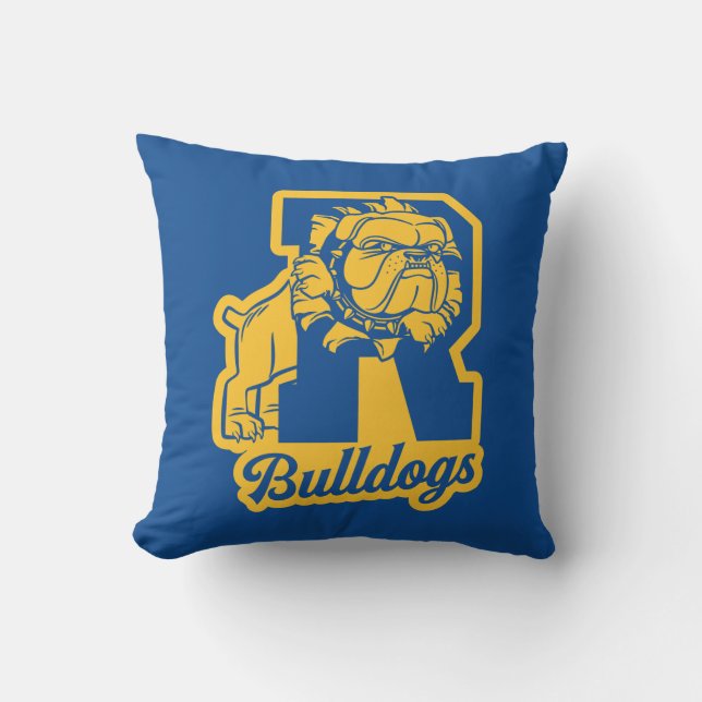 Riverdale Bulldogs Letterman Cushion (Front)