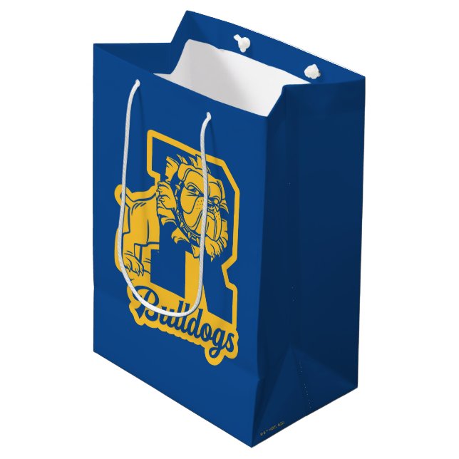 Riverdale Bulldogs Letterman Medium Gift Bag (Front Angled)