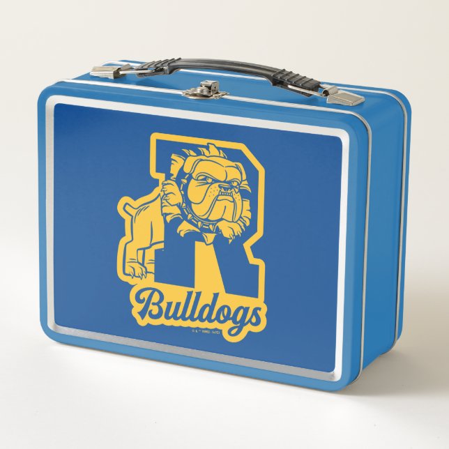Riverdale Bulldogs Letterman Metal Lunch Box (Front)