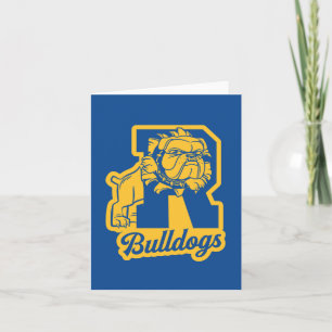 Riverdale Bulldogs Letterman Note Card