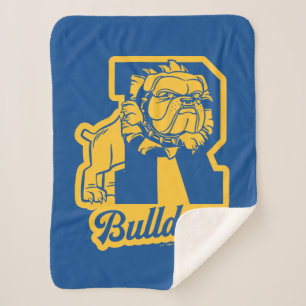 Riverdale Bulldogs Letterman Sherpa Blanket