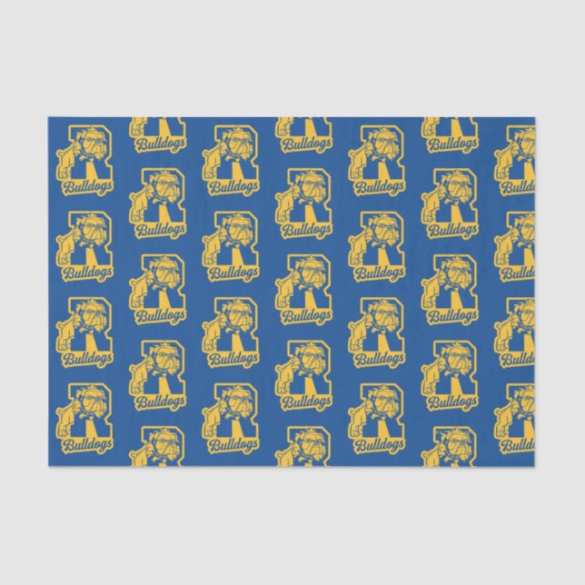 Riverdale Bulldogs Letterman Tissue Paper (Front)