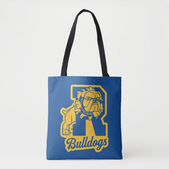 Riverdale Bulldogs Letterman Tote Bag (Front)