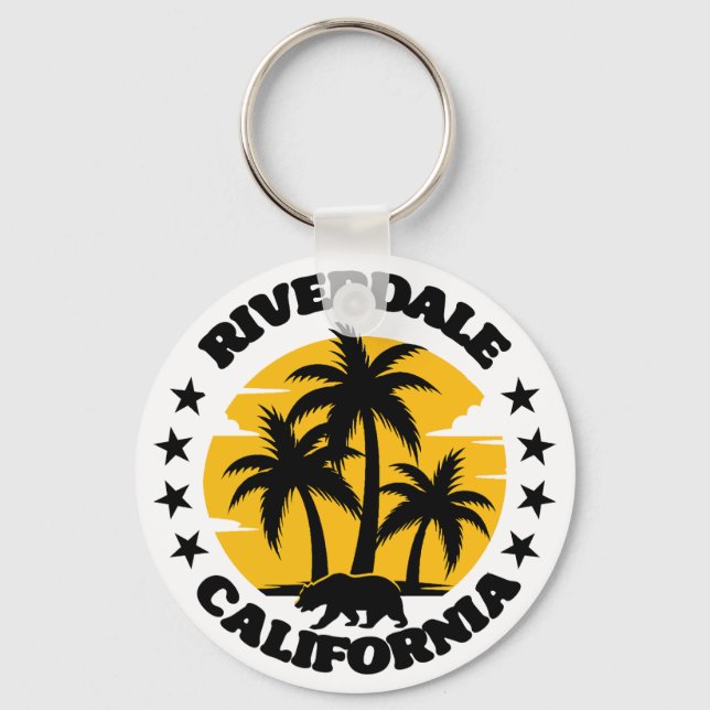 Riverdale,California Key Ring (Front)