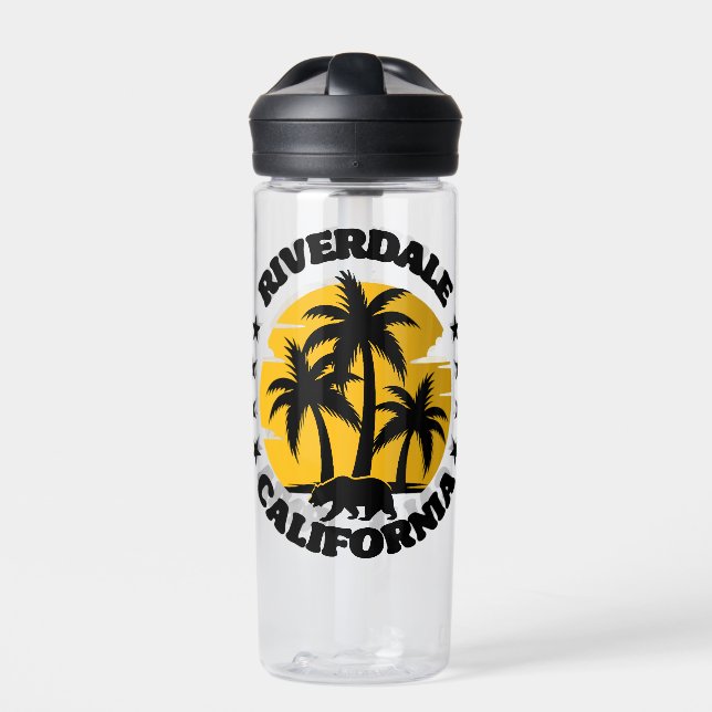 Riverdale,California Water Bottle (Front)