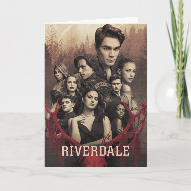 Riverdale Deer Skull Poster Card (Front)