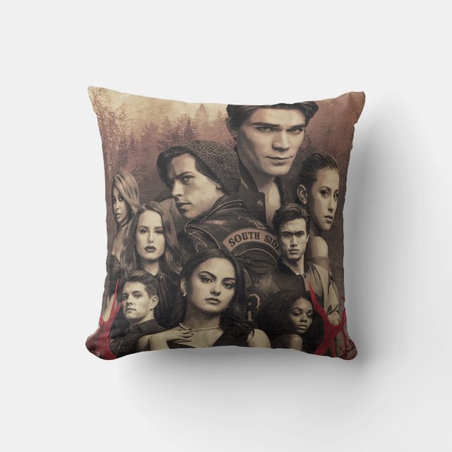 Riverdale Deer Skull Poster Cushion (Front)