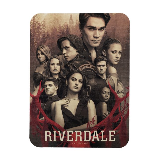 Riverdale Deer Skull Poster Magnet (Vertical)
