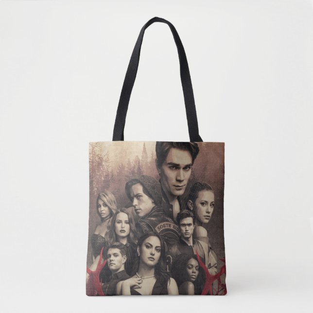 Riverdale Deer Skull Poster Tote Bag (Front)