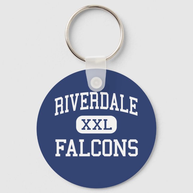 Riverdale - Falcons - Elementary - Forest Ohio Key Ring (Front)