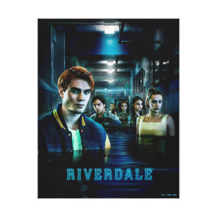 Riverdale Flooded Hallway Poster Canvas Print