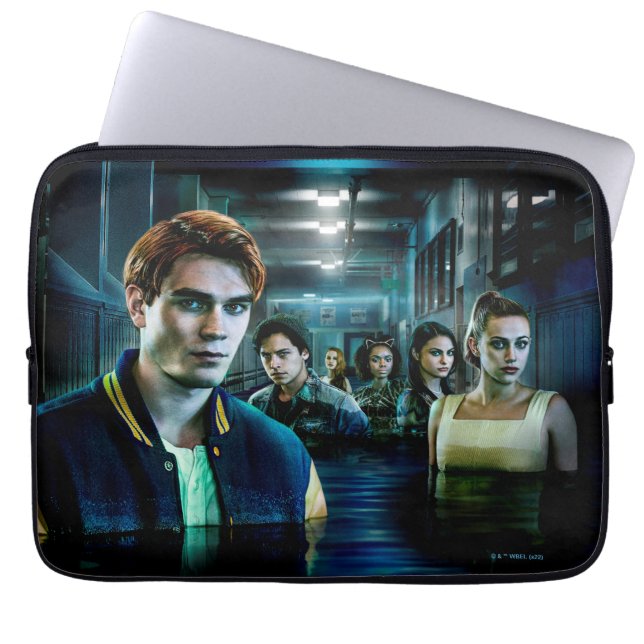Riverdale Flooded Hallway Poster Laptop Sleeve (Front)