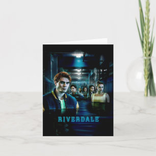 Riverdale Flooded Hallway Poster Note Card