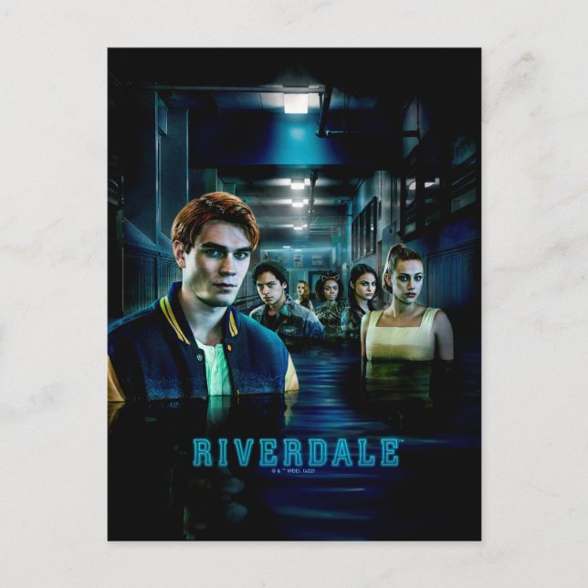 Riverdale Flooded Hallway Poster Postcard (Front)