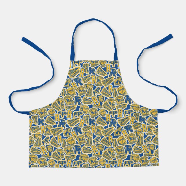 Riverdale Football and Cheer Pattern Apron (Front)