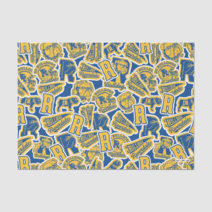 Riverdale Football and Cheer Pattern Tissue Paper