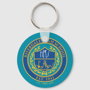 Riverdale High School Seal Key Ring