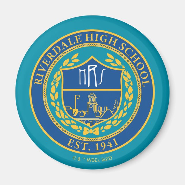 Riverdale High School Seal Magnet (Front)