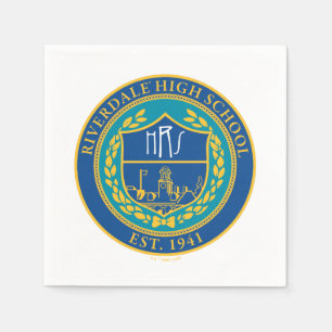 Riverdale High School Seal Napkin