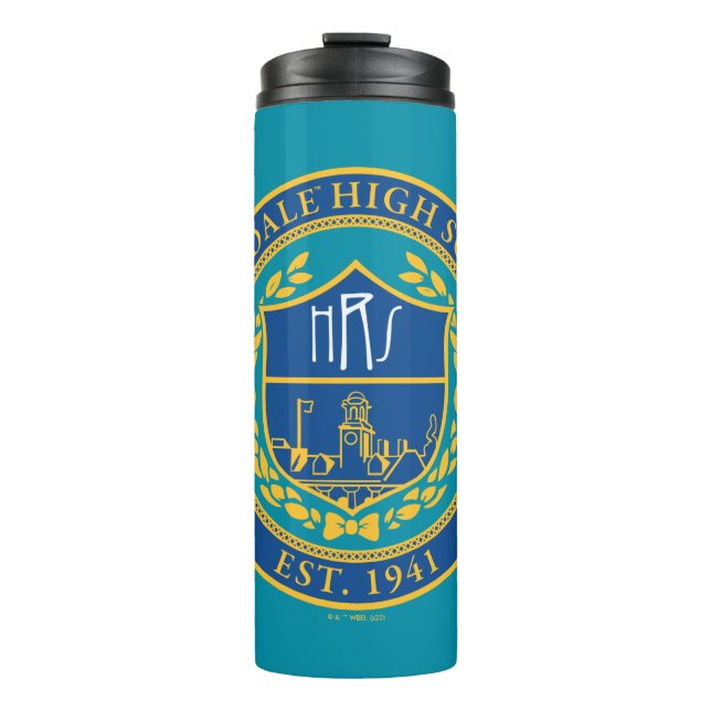 Riverdale High School Seal Thermal Tumbler (Front)