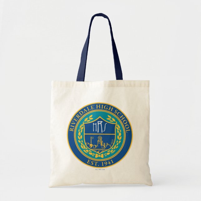 Riverdale High School Seal Tote Bag (Front)
