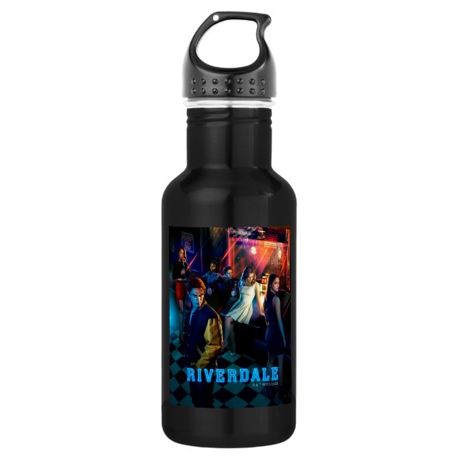 Riverdale Inside Pop's Diner Poster 532 Ml Water Bottle (Front)