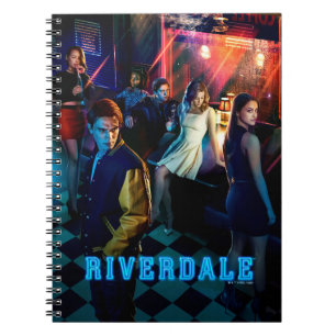 Riverdale Inside Pop's Diner Poster Notebook