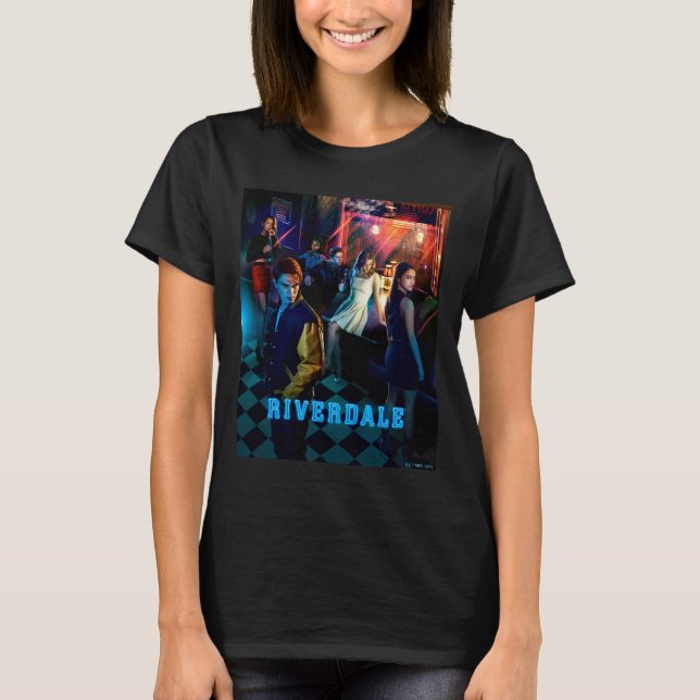 Riverdale Inside Pop's Diner Poster T-Shirt (Front)