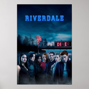 Riverdale Outside Pop's Diner Poster
