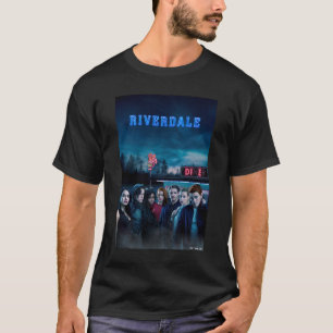 Riverdale Outside Pop's Diner Poster T-Shirt